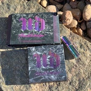 NEW IN BOX URBAN DECAY TROUBLEMAKER EYESHADOW PALETTE & TRAVEL SIZE MASCARA